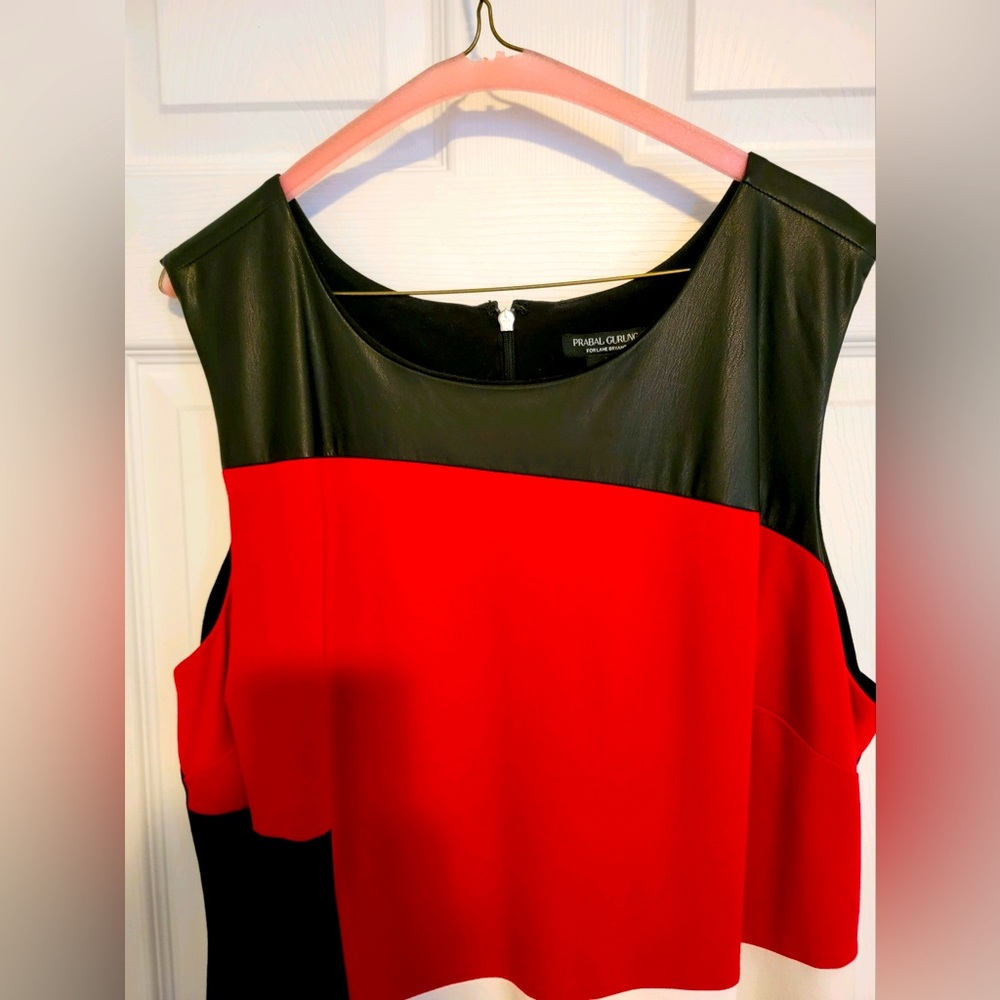 Prabal Gurung For Lane Bryant Color Block Dress, … - image 4